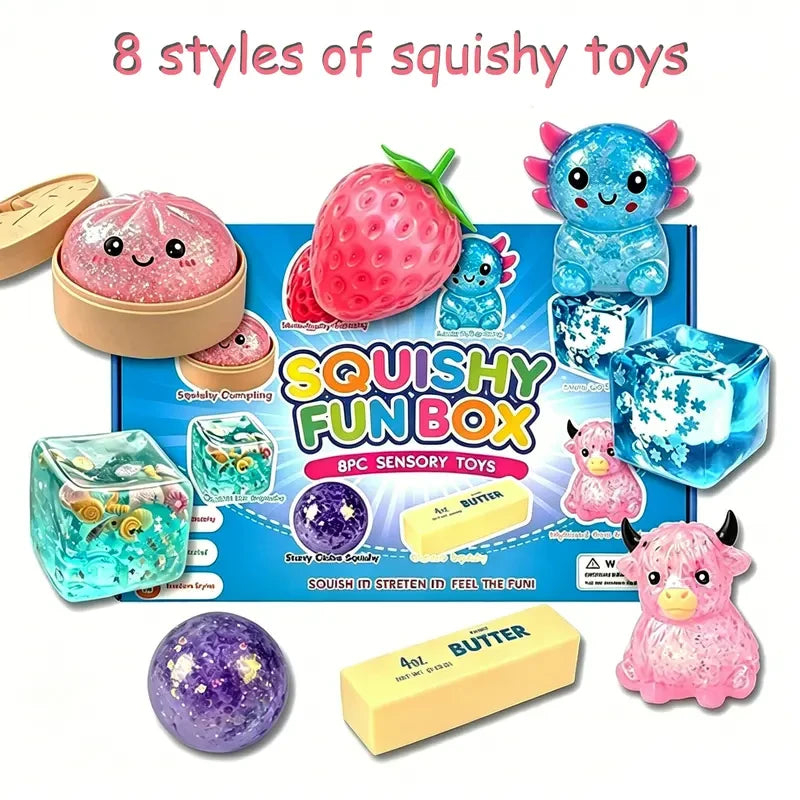 Malt Sugar Squishy Toy Set