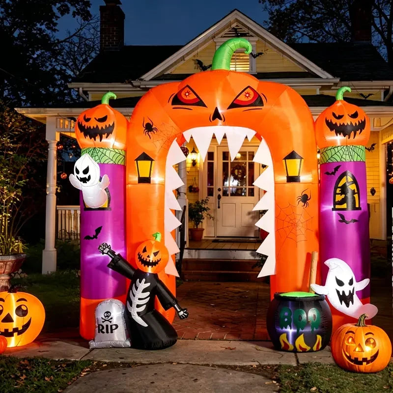 Giant Inflatable Halloween Pumpkin Decor