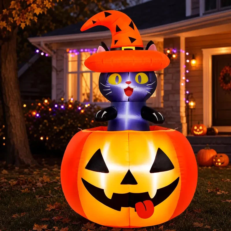 Giant Inflatable Halloween Pumpkin Decor
