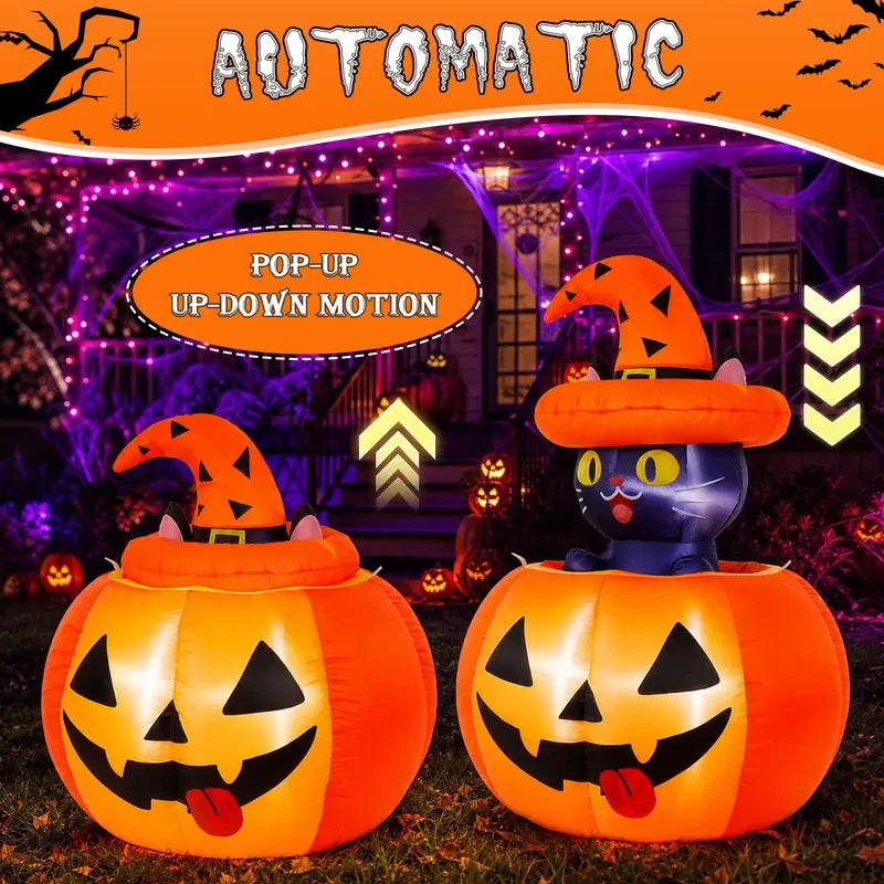 Giant Inflatable Halloween Pumpkin Decor