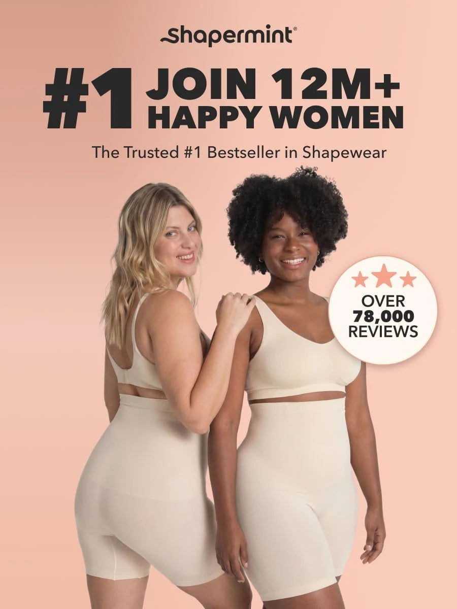 SHAPERMINT High-Waisted Shapewear Shorts