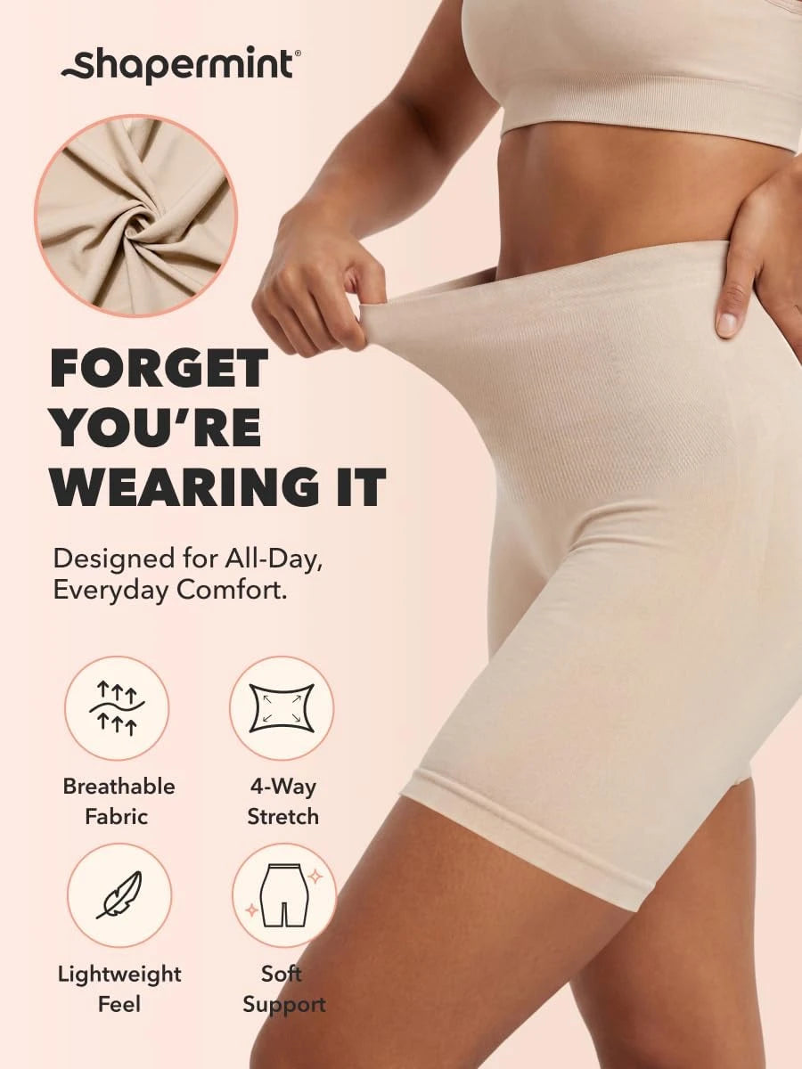 SHAPERMINT High-Waisted Shapewear Shorts