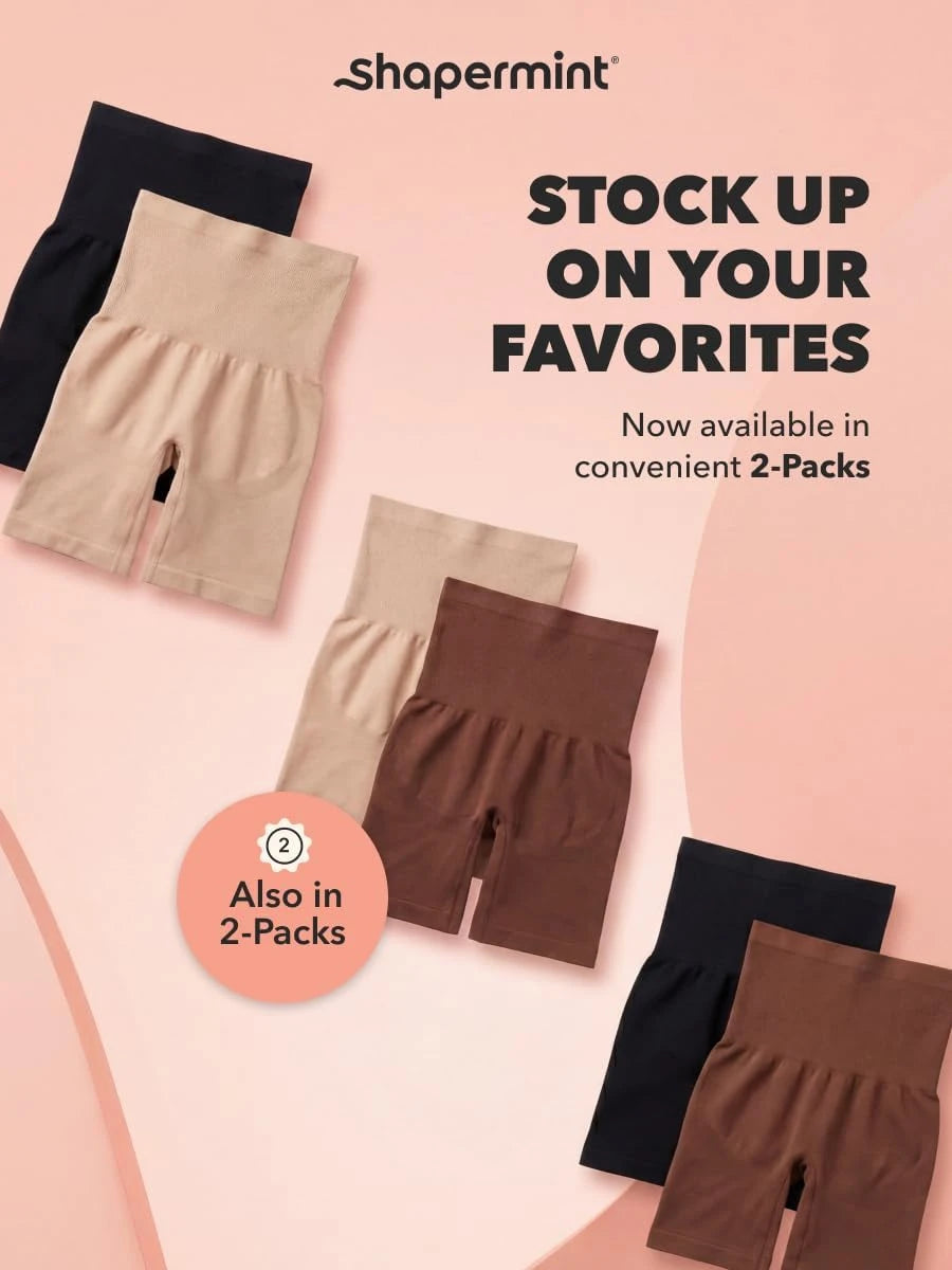 High Waisted Shapewear Shorts
