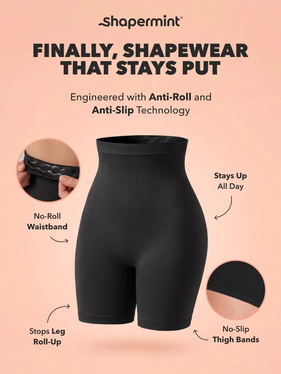High Waisted Shapewear Shorts