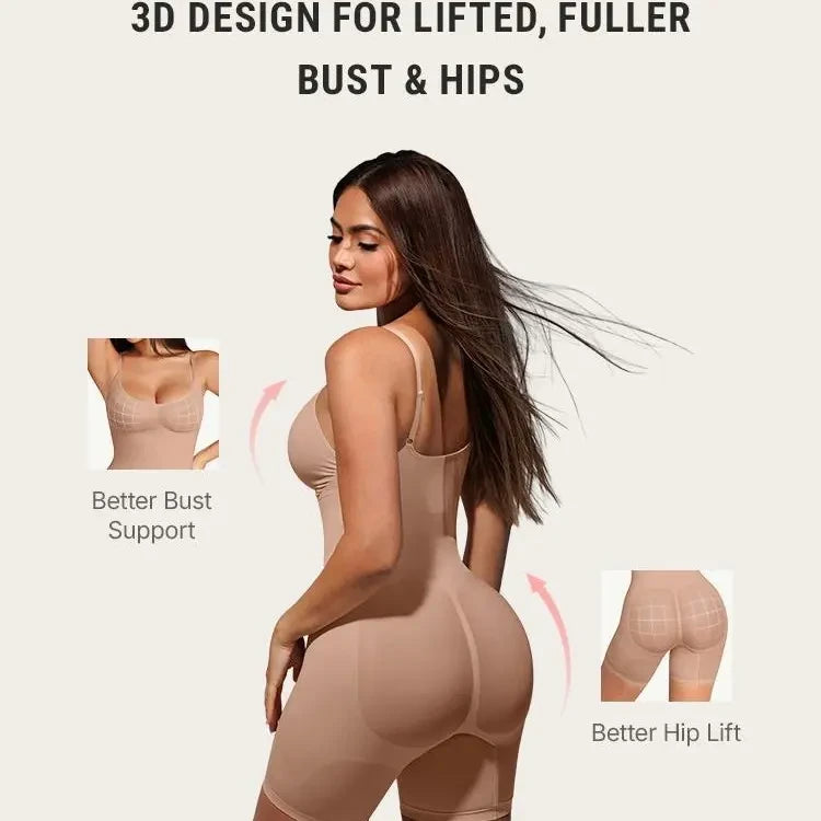 Seamless Butt Lifter Shapewear Bodysuit