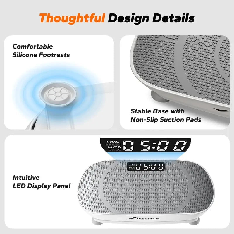 Compact Fitness Vibration Plate