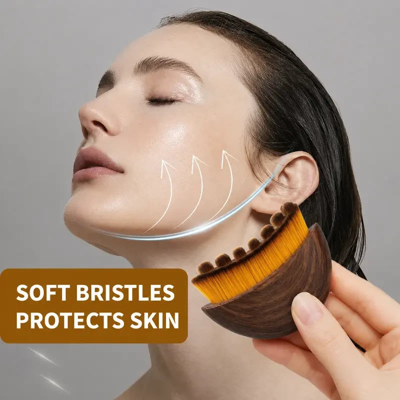Facial Lymphatic Contour Dry Brushing Massager