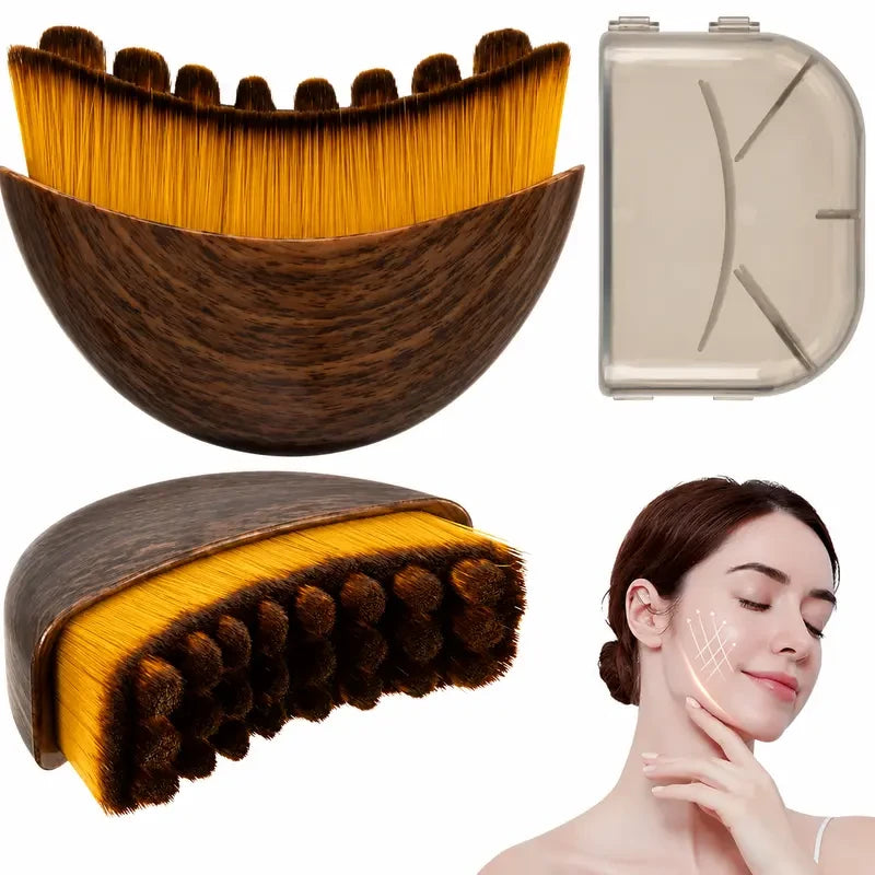 Facial Lymphatic Contour Dry Brushing Massager