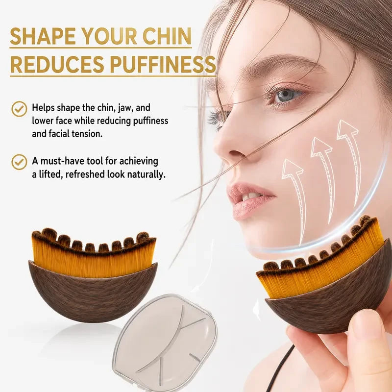 Facial Lymphatic Contour Dry Brushing Massager
