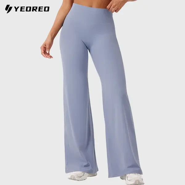 YEOREO High-Waisted Straight-Leg Yoga Leggings