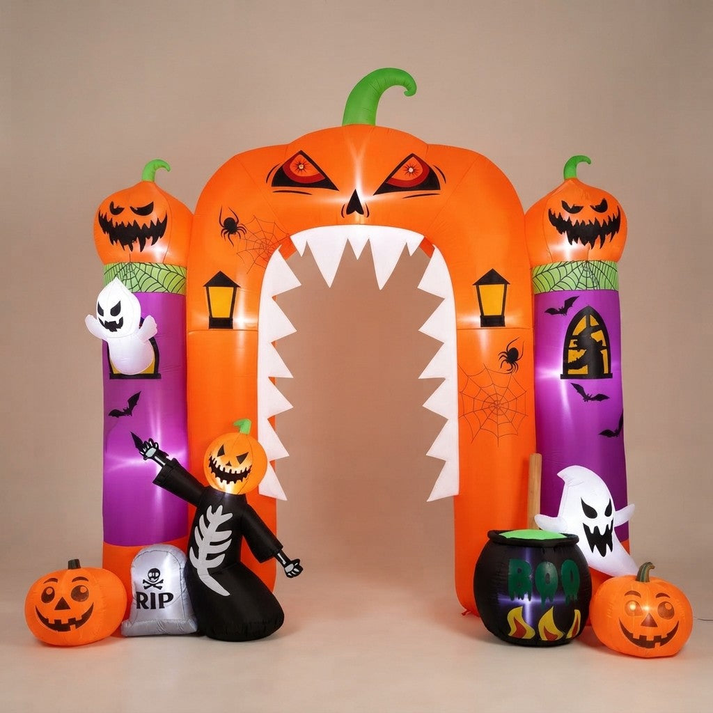 Giant Inflatable Halloween Pumpkin Decor